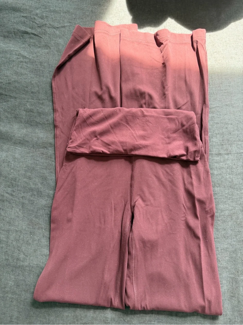 Lululemon Groove Nulu Foldover Pant goodnight plum